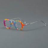Liam Premium Series Retro Acetate Optical Glasses Frame Round Frames Southood Multicolor 