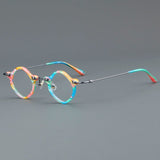 Logan Retro Geometric Glasses Frame Geometric Frames Southood Multicolor 