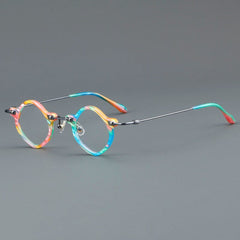 Logan Retro Geometric Glasses Frame Geometric Frames Southood Multicolor 