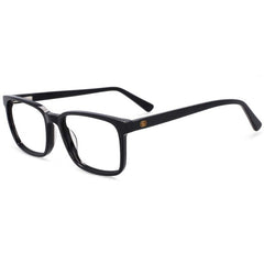 Louise Acetate Glasses Frame Rectangle Frames Southood Black 