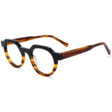 Luke Retro Acetate Optical Glasses Frame Round Frames Southood Black-Tea 