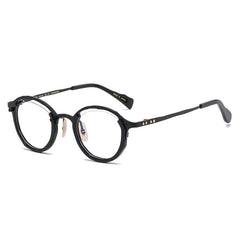 Luther Round Classic Titanium Glasses Frame Round Frames Southood 