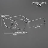 Lyndon Vintage Titanium Eyeglasses Frame Rectangle Frames Southood 