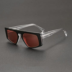 Lyor Vintage Acetate Sunglasses Sunglasses Southood Black Clear 