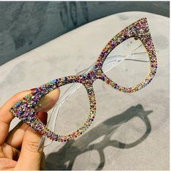 Madonna Vintage Cat Eye Glasses Frame Cat Eye Frames MON clear mix 