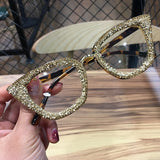 Madonna Vintage Cat Eye Glasses Frame Cat Eye Frames MON leopard frame 