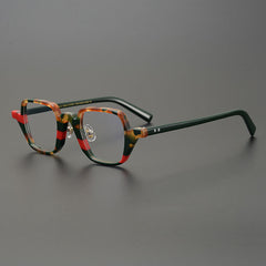 Malloy New Acetate Geometric Glasses Frame Rectangle Frames Southood Multicolor 