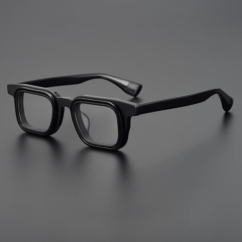 Malvin Acetate Square Eyeglasses Frame Rectangle Frames Southood C1 Black 