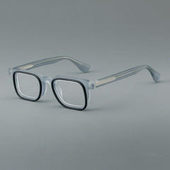 Malvin Acetate Square Eyeglasses Frame Rectangle Frames Southood Gray 