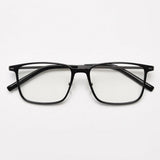 Mander Ultralight Square TR90 Eyeglass Frame Rectangle Frames Southood BrightBlack 