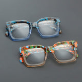 Marlow Retro Thick Acetate Glasses Frame Round Frames Southood 