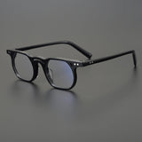 Max Vintage Acetate Optical Glasses Frame Rectangle Frames Southood Black 