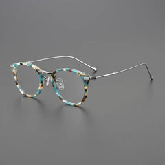 Merla Vintage Acetate Glasses Frame Cat Eye Frames Southood Silver 