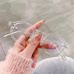 Merlin Vintage Small Round Glasses Frame Round Frames Southood clear clear 