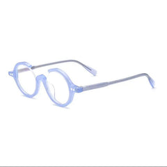 Meyer Vintage Luxury Round Glasses Frame Round Frames Southood Blue 