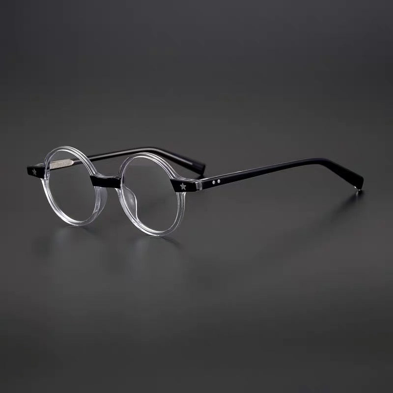 Milo Retro Round Acetate Glasses Frame – Southood