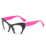 Monica Fashion Cat Eye Glasses Frame Cat Eye Frames Southood Black pink 