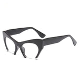 Monica Fashion Cat Eye Glasses Frame Cat Eye Frames Southood Matte black 