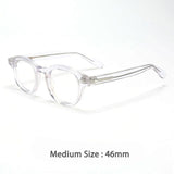 Mort Retro Round Optical Glasses Frame Round Frames Southood Clear46mm 