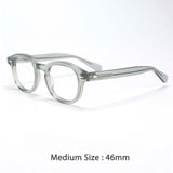 Mort Retro Round Optical Glasses Frame Round Frames Southood Gray46mm 