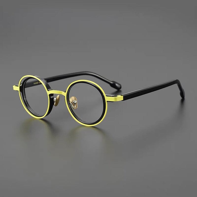 Myles Titanium Acetate Round Glasses Frame – Southood