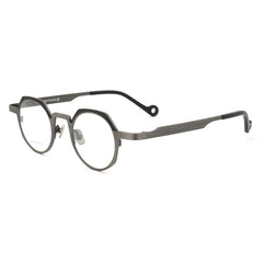 Mytes Round Pure Titanium Glasses Frame Round Frames Southood C3Gray 