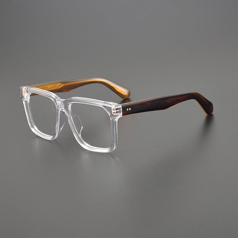 Square-Frame Acetate Optical Frames Black Oversized Acetate Square Eyeglasses - Parr main image 3