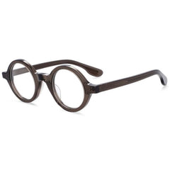 Nat Round Retro Acetate Optical Glasses Frame Round Frames Southood gray 