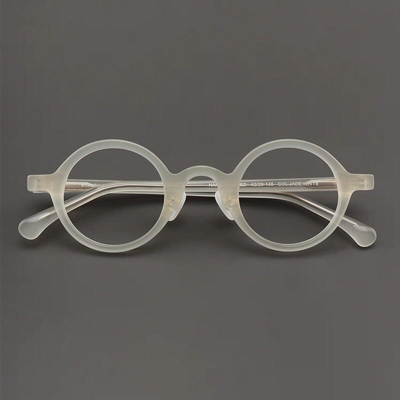Neal Retro Round Glasses Frame Round Frames Southood Beige 