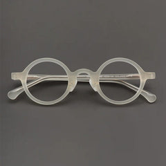 Neal Retro Round Glasses Frame Round Frames Southood Beige 
