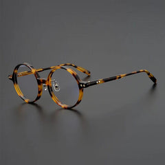 Nedaa Hand Craft Retro Tortoise Round Glasses Frame Round Frames Southood Tortoise 