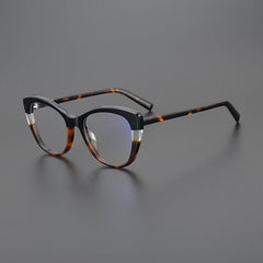 Nidaly Acetate Cat Eye Glasses Frame Cat Eye Frames Southood Black 