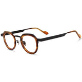 Noel Round Unisex Ultra-Light Titanium Glasses Frame Round Frames Southood 