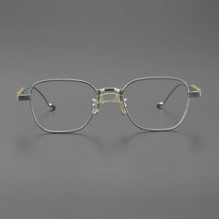 Obadiah Titanium Rectangle Glasses Frame Rectangle Frames Southood 
