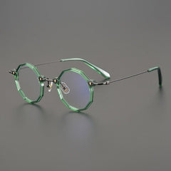 Ogdon Retro Designer Optical Glasses Frame Geometric Frames Southood Green 