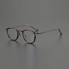 Oha Premium Series Vintage Glasses Frame Round Frames Southood Leopard 