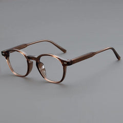 Ons Vintage TR90 Eyeglasses Frame Round Frames Southood Tea 