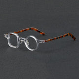 Onur Vintage Round Square Acetate Glasses Frame Geometric Frames Southood Clear 