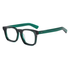 Opus Vintage Acetate Glasses Frame Rectangle Frames Southood Green 