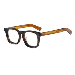 Opus Vintage Acetate Glasses Frame Rectangle Frames Southood Leopard 