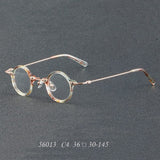 Orita Small Punk Round Glasses Frame Round Frames Southood C4LightGreen 