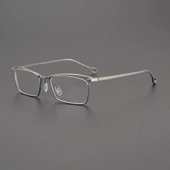 Osch Retro Titanium Ultra-Light Glasses Frame Rectangle Frames Southood Grey 