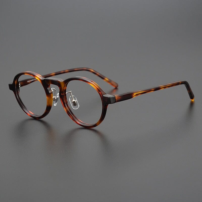 Osrid Vintage Acetate Eyeglasses Frame Round Frames Southood Tortoiseshell 