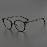 Otis Titanium High-Quality Glasses Frame Rectangle Frames Southood Black 