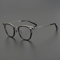 Otis Titanium High-Quality Glasses Frame Rectangle Frames Southood BlackGray 