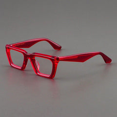 Ozzie Vintage Acetate Glasses Frame Cat Eye Frames Southood Red 
