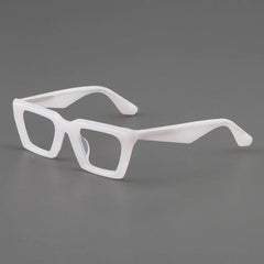 Ozzie Vintage Acetate Glasses Frame Cat Eye Frames Southood White 