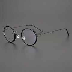 Patten Round Glasses Frame Round Frames Southood Black 