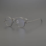 Penn Retro Round Titanium Glasses Frame Round Frames Southood Gun 