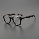 Phil Vintage Acetate Glasses Frame Rectangle Frames Southood Tortoiseshell 